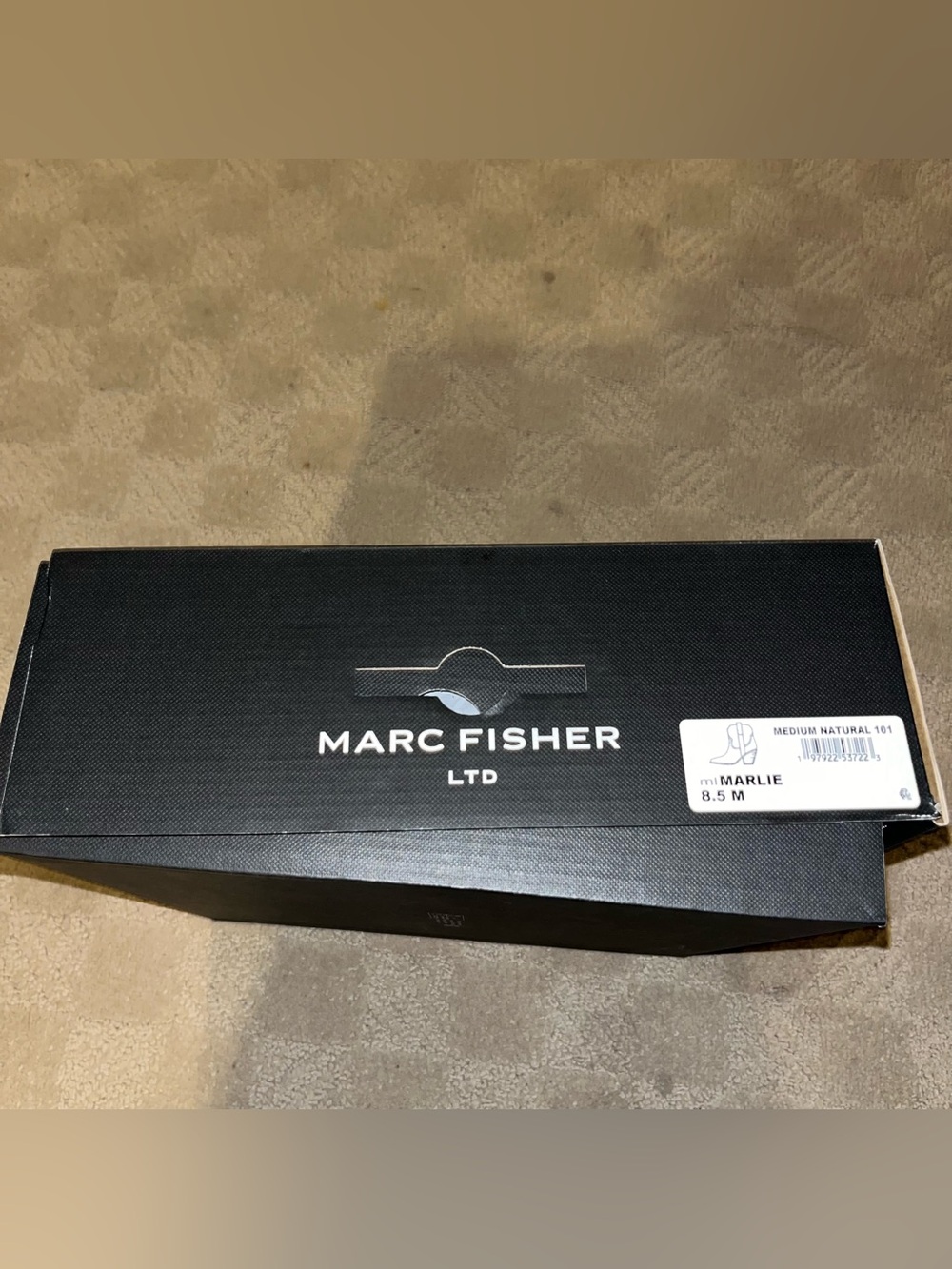 Marc Fisher LTD Marlie Western Ankle Boots Tan Medium Natural 101 Women’s 8.5 - Picture 15 of 16